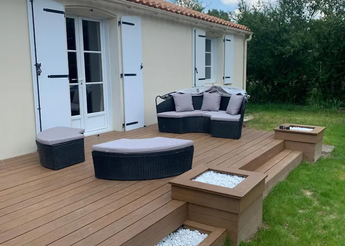 Belle Maison 6 Personnes A 2min Du Du Jaunay, Et 15min Des Plages Vendeennes בית נופש La Chapelle-Hermier